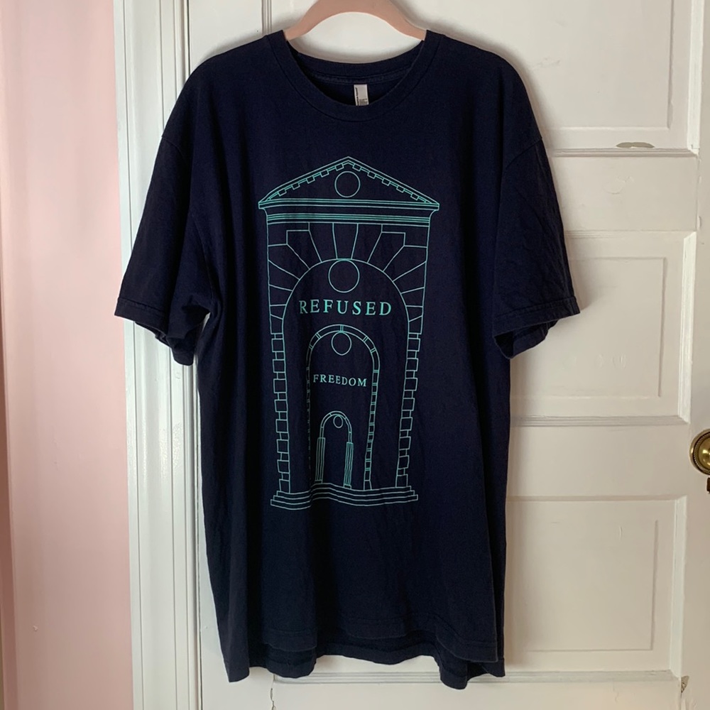 Refused Freedom Shirt Epitaph Records Swedish Music Shape of Punk to Come Hives